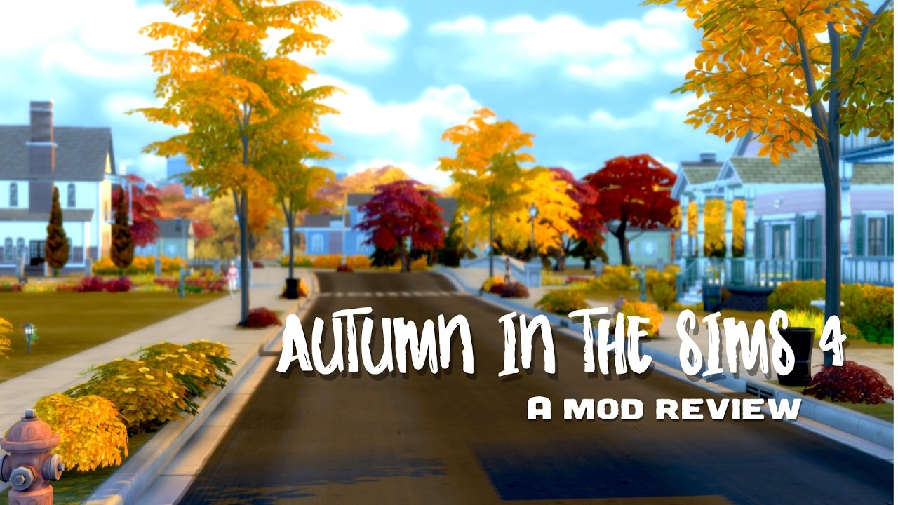 Autumn in the Sims 4: A Mod Review