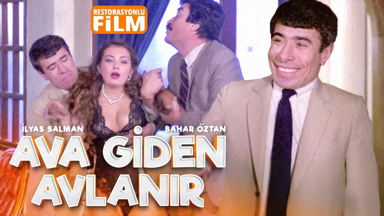 Ava Giden Avlanır (Restorasyonlu) - İlyas Salman, Bülent Kayabaş, Zerrin Doğan | Full Film