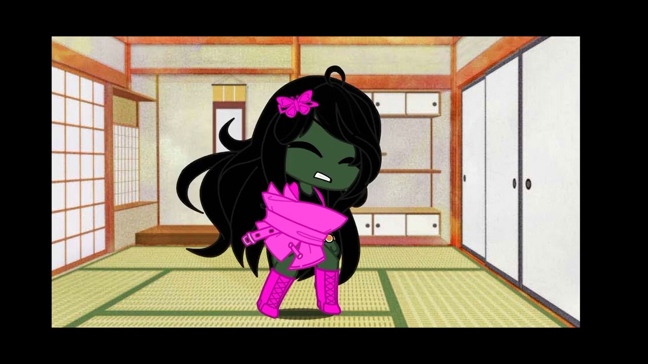 Ava Turns into She hulk Gacha Club