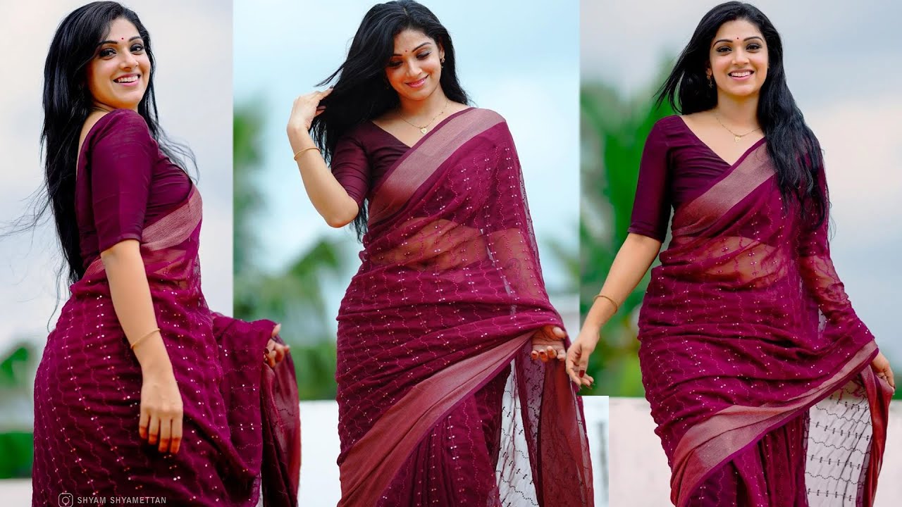 Avantika Mohan New Dance in Saree | Avantika Mohan Saree Hot Dance | Avanthika Mohan Navel