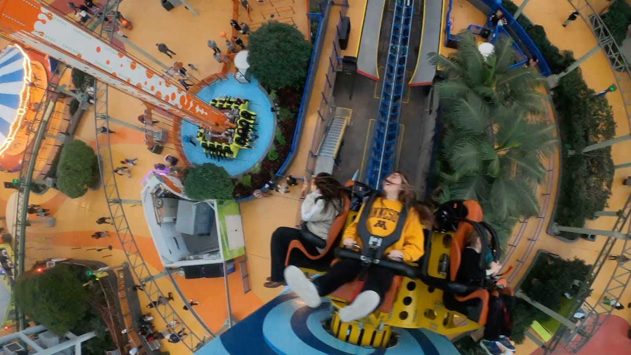 Avatar Airbender 4K POV   Nickelodeon Universe Mall of America