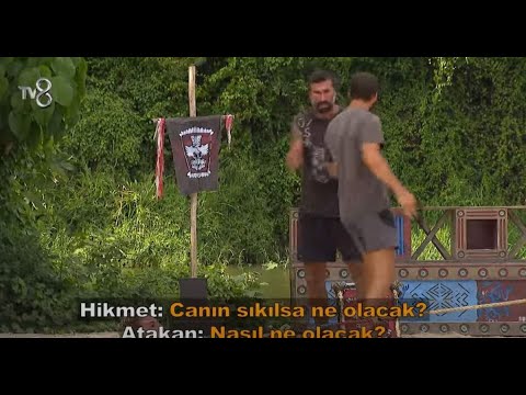Avatar Atakan Hikmet Kavgası İyice Büyüdü Survivor 2022
