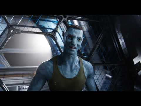 Avatar: The Way of Water (2022) -  Quaritch conducts a briefing for his new squad