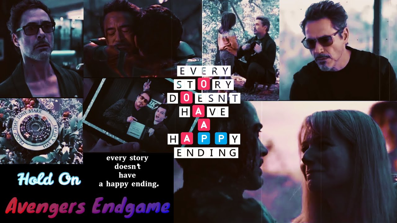 Avengers Endgame || Hold On || 💫🅴🆅🅴🆁🆈 🆂🆃🅾🆁🆈 🅳🅾🅴🆂🅽'🆃 🅷🅰🆅🅴 🅰 🅷🅰🅿🅿🆈 🅴🅽🅳🅸🅽🅶💥💨💔 || RJROG19