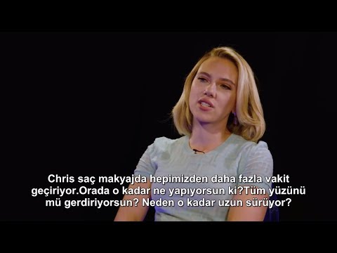 Avengers Endgame Chris Hemsworth ve Scarlett Johansson Hakaret Etme Oyunu Oynuyor [TR Altyazı]