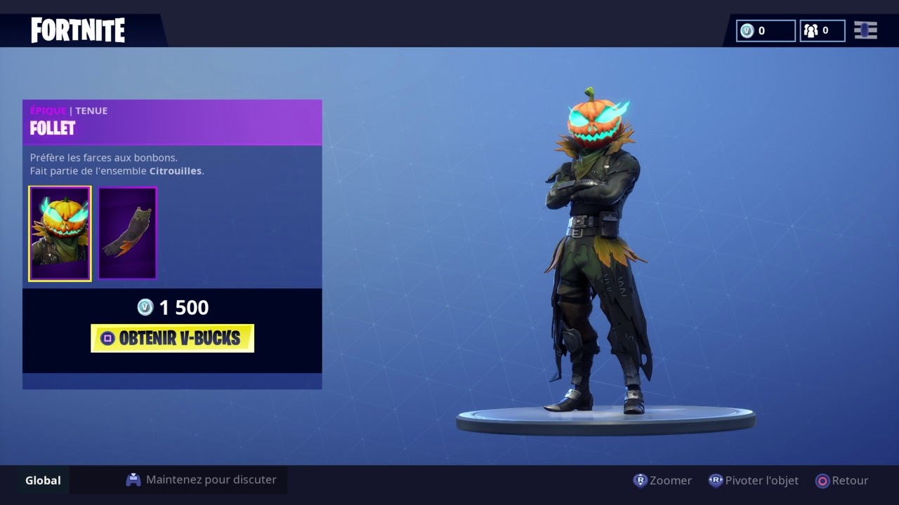 AVOIR LE SKIN FOLLET GRATUIT !!!