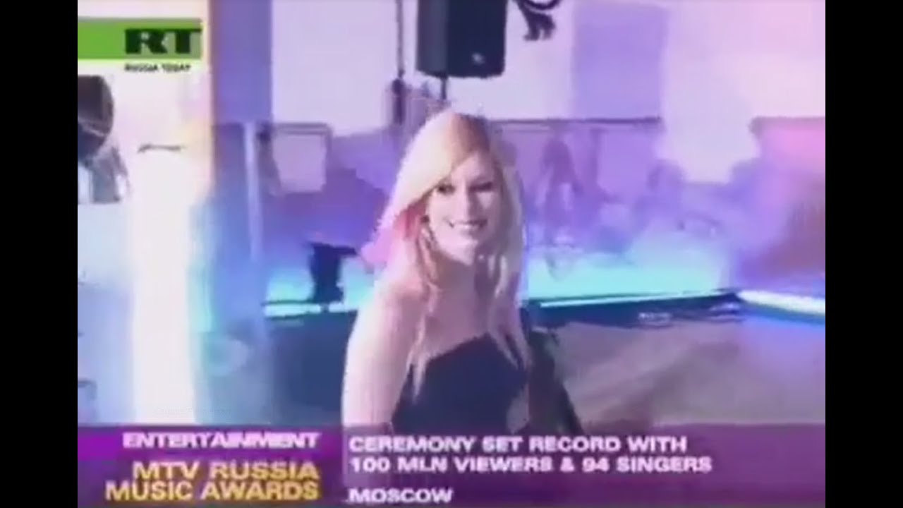 Avril Lavigne on MTV Russia Music Awards | 2007