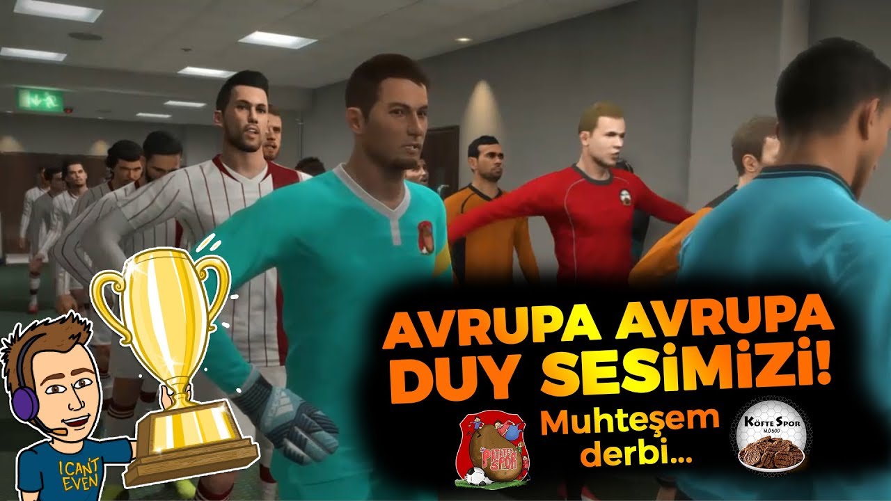 AVRUPA KUPALARINA DOĞRU ADIM ADIM! PATATESSPOR PES 2018 ANA LİG #12