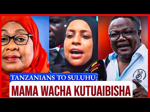 AWAKENED TANZANIANS WARN SAMIA SULUHU AFTER BONIFACE MWANGI DEPORTATION
