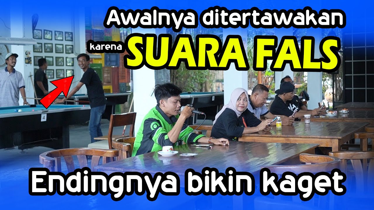 AWALNYA OJOL INI DITERTAWAKAN KARENA SUARA FALS ENDINGNYA MALAH bikin KAGET
