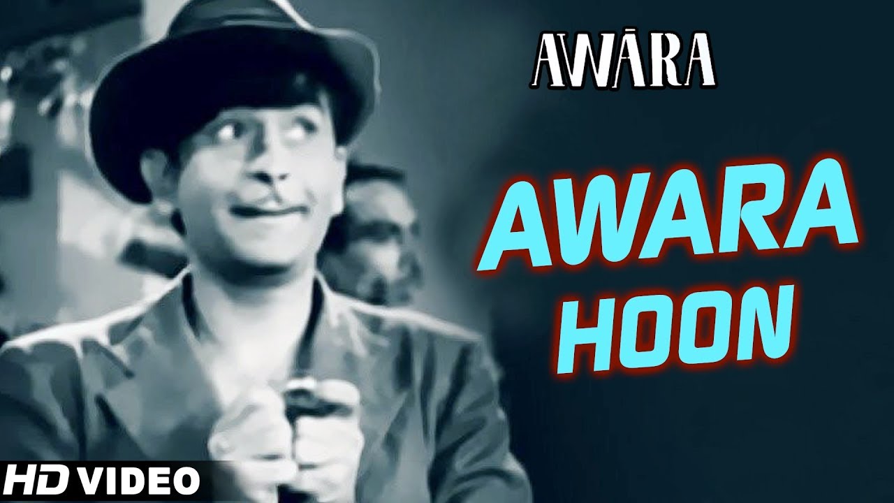 Awara Hoon - HD VIDEO | Awara | Raj Kapoor | Mukesh | Shankar Jaikishan | Ultimate Raj Kapoor Songs
