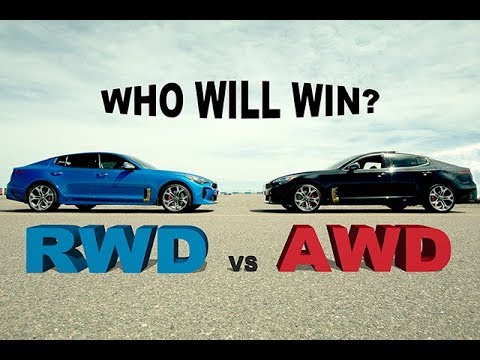 AWD versus RWD - Kia Stinger GT at the Race Track