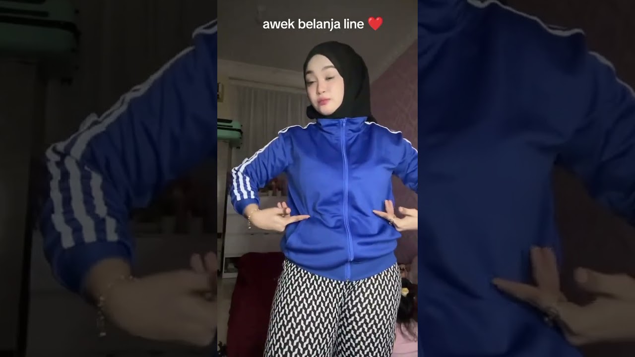 Awek belanja line lagi