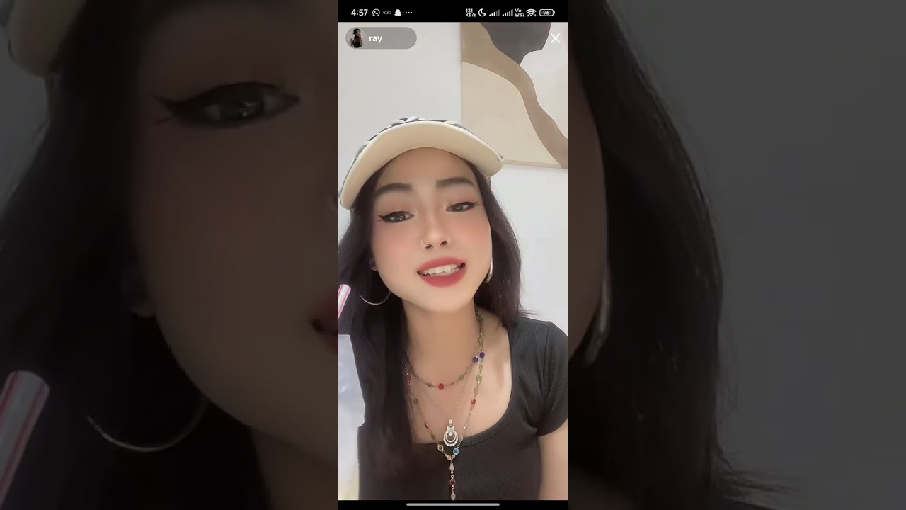 awek cute live tiktok