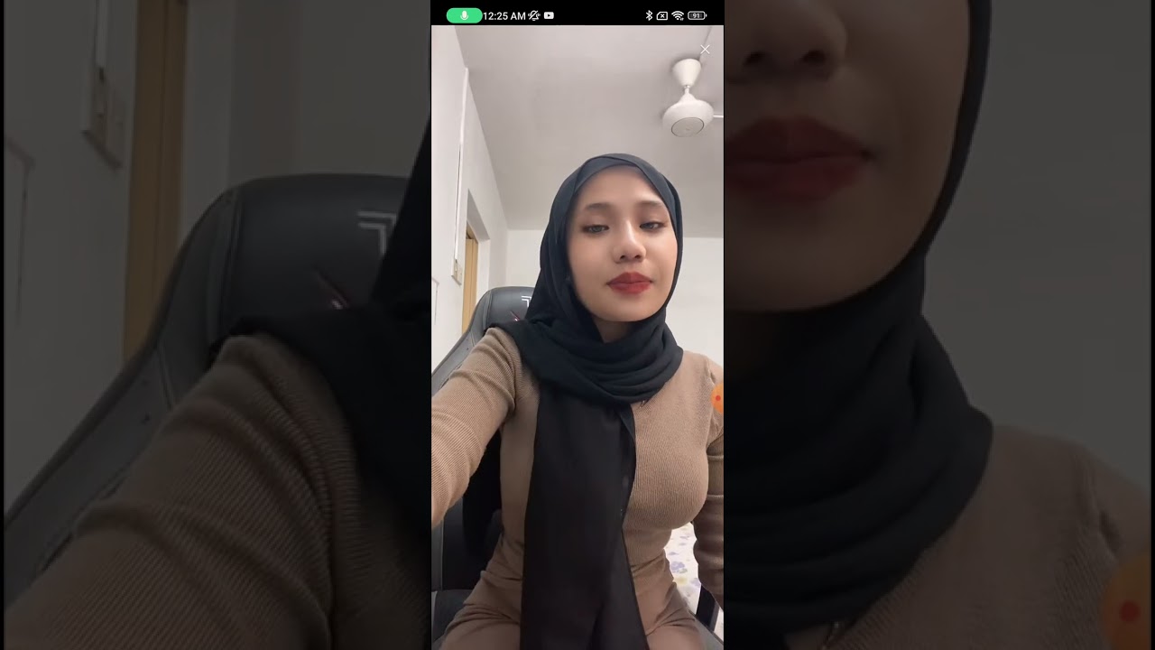 awek melayu baju coklat bigolive