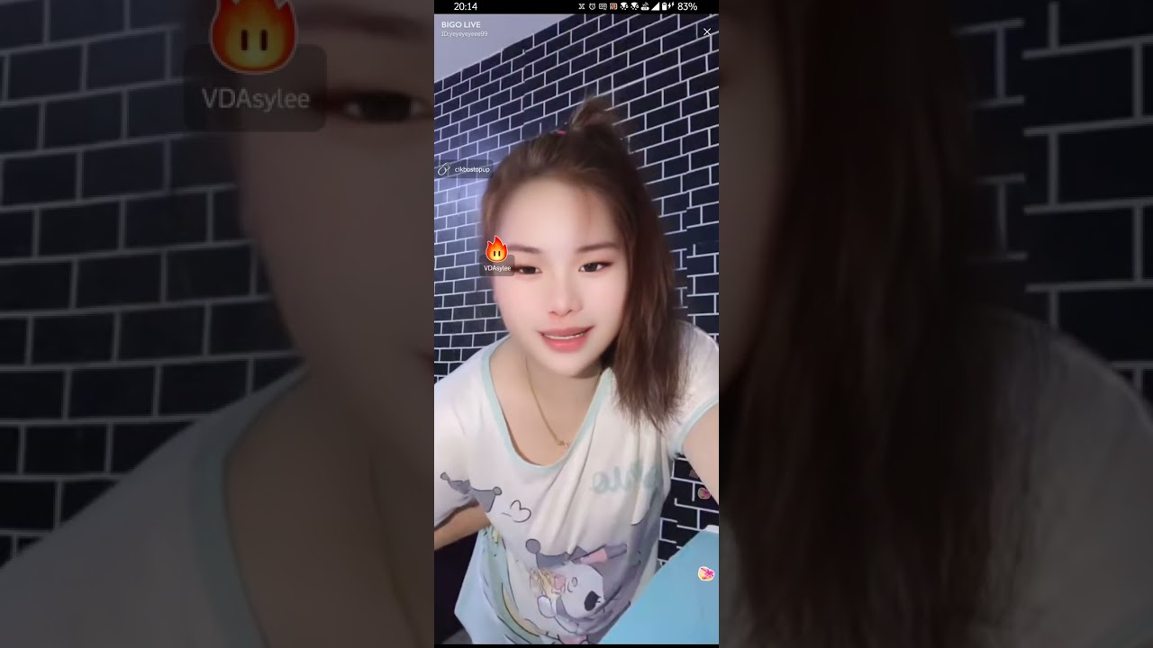 Awek sabah bigo live belanja pakai baju kelawar