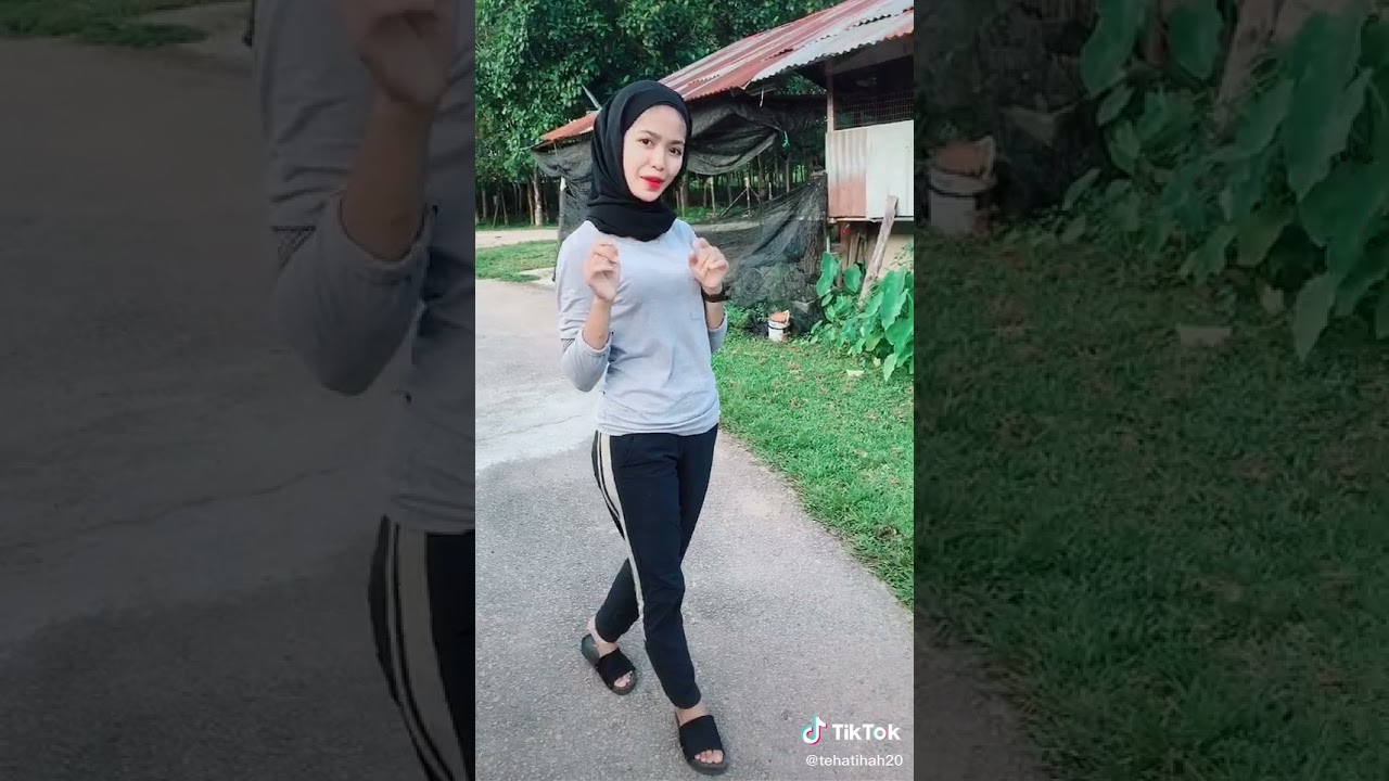 awek seluar trek