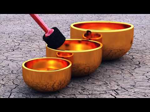 Awesome Combination of Tibetan Bowl and Nature Sound Chakra Healing Meditation Music