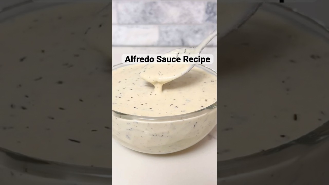 Awesome Sauce | Easy Alfredo Sauce Recipe #shorts
