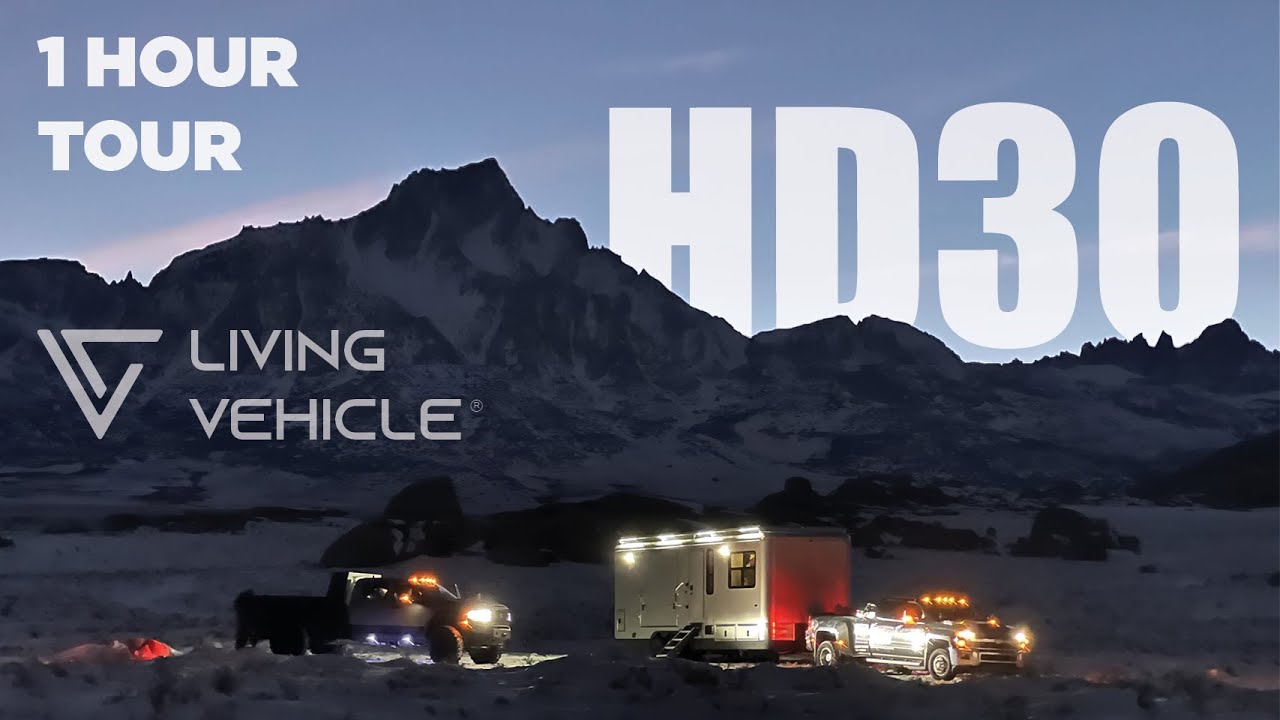 Awesome Solar Trailer!  The Epic New Living Vehicle HD30 - Full Tour