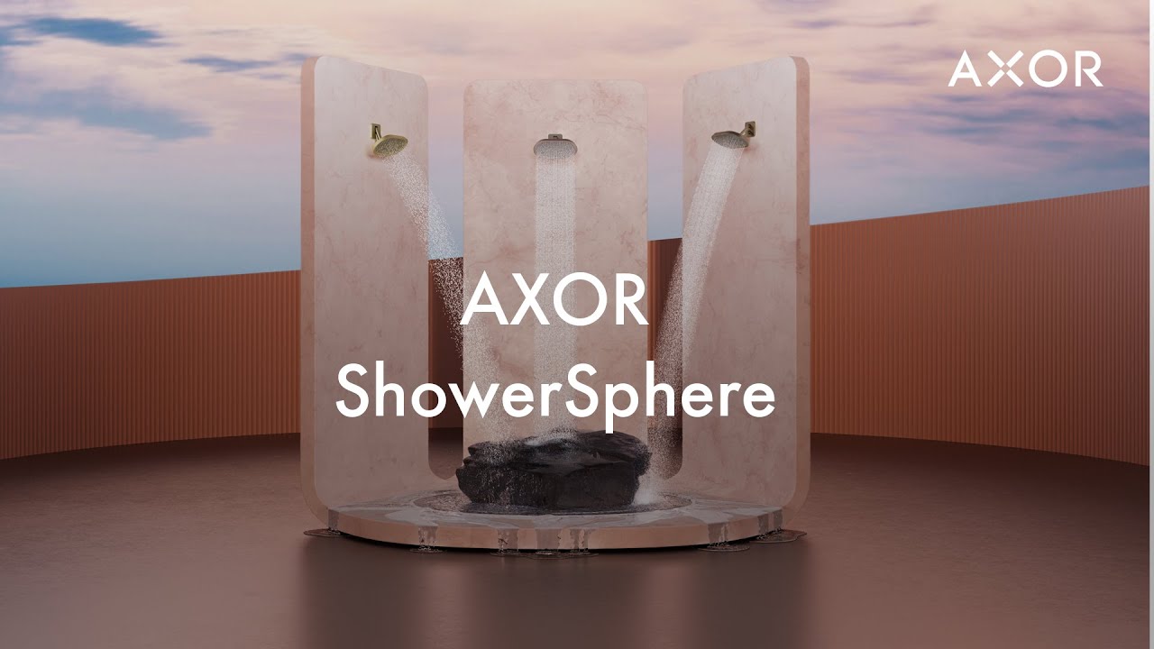 AXOR ShowerSphere designed by Antonio Citterio