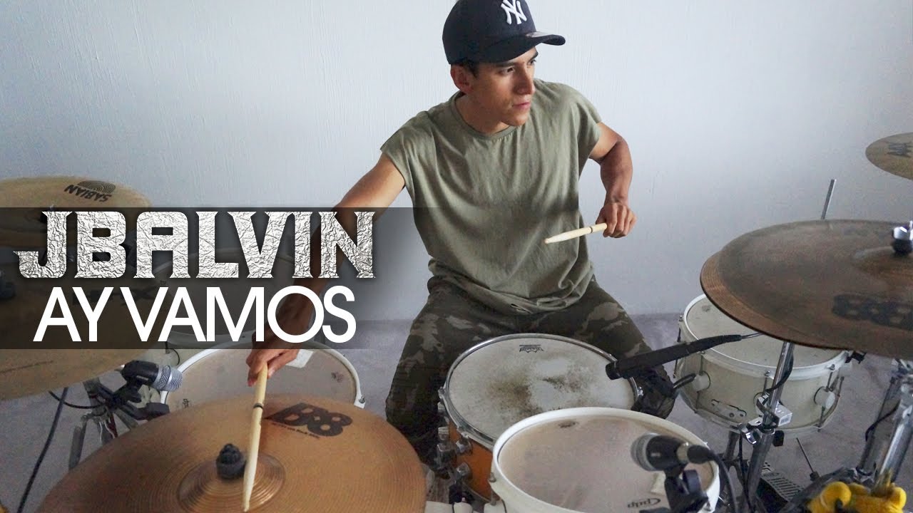 AY VAMOS - J Balvin  (*DRUM COVER*)