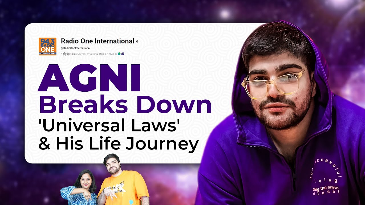 Ayaan Agnihotri aka AGNI Gets Real About Life, Music & Universal Law