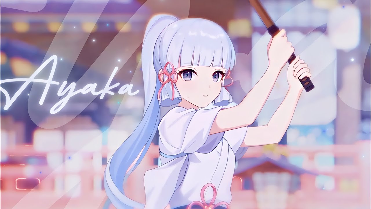 Ayaka (Genshin Impact) Twixtor Clips (4k 60fps)