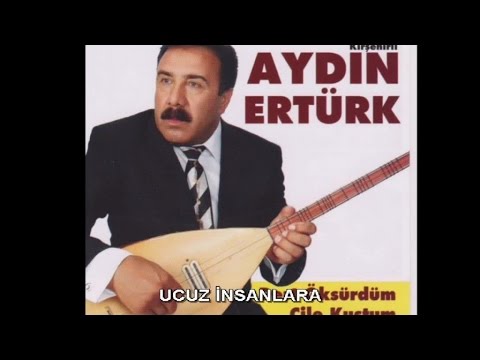 AYDIN ERTÜRK - UCUZ İNSANLARA