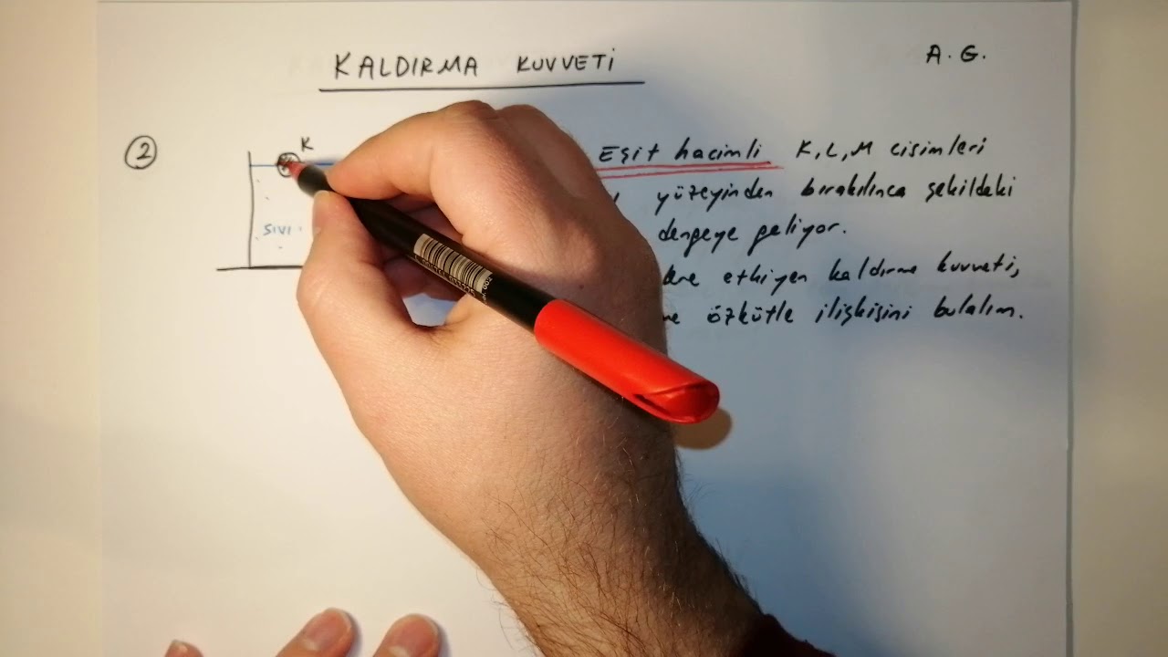 Aykut Güven | Fizik | Kaldırma Kuvveti