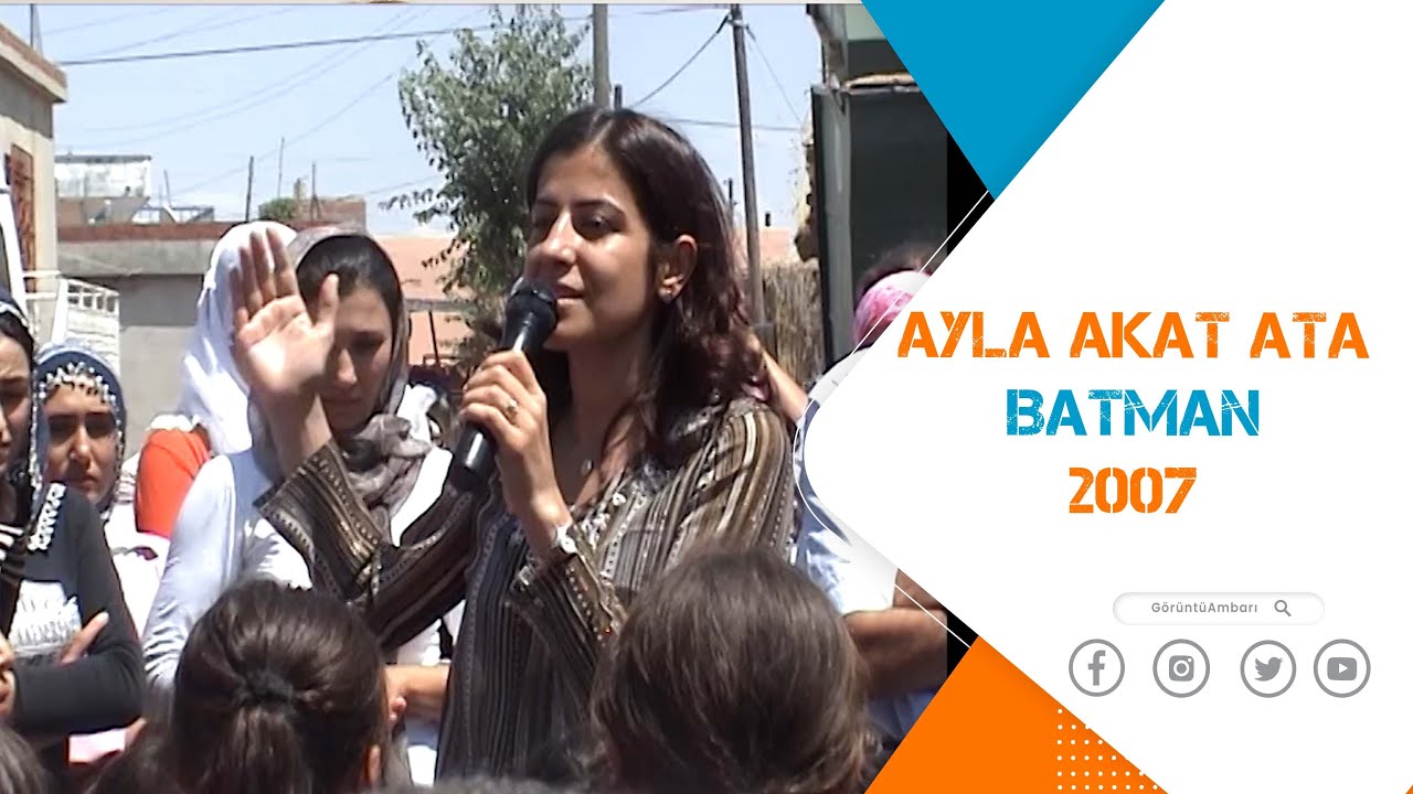 AYLA AKAT ATA  BATMAN'DA KÖY ZİYARETLERİNDE  - 2007