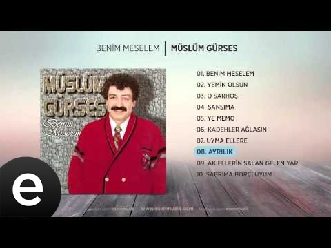 Ayrılık (Müslüm Gürses) Official Audio #ayrılık #müslümgürses - Esen Müzik