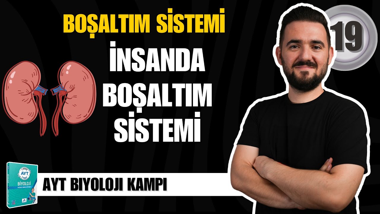 AYT Biyoloji Kampı | 19. GÜN | Boşaltım (Üriner) Sistemi-1| yks2025