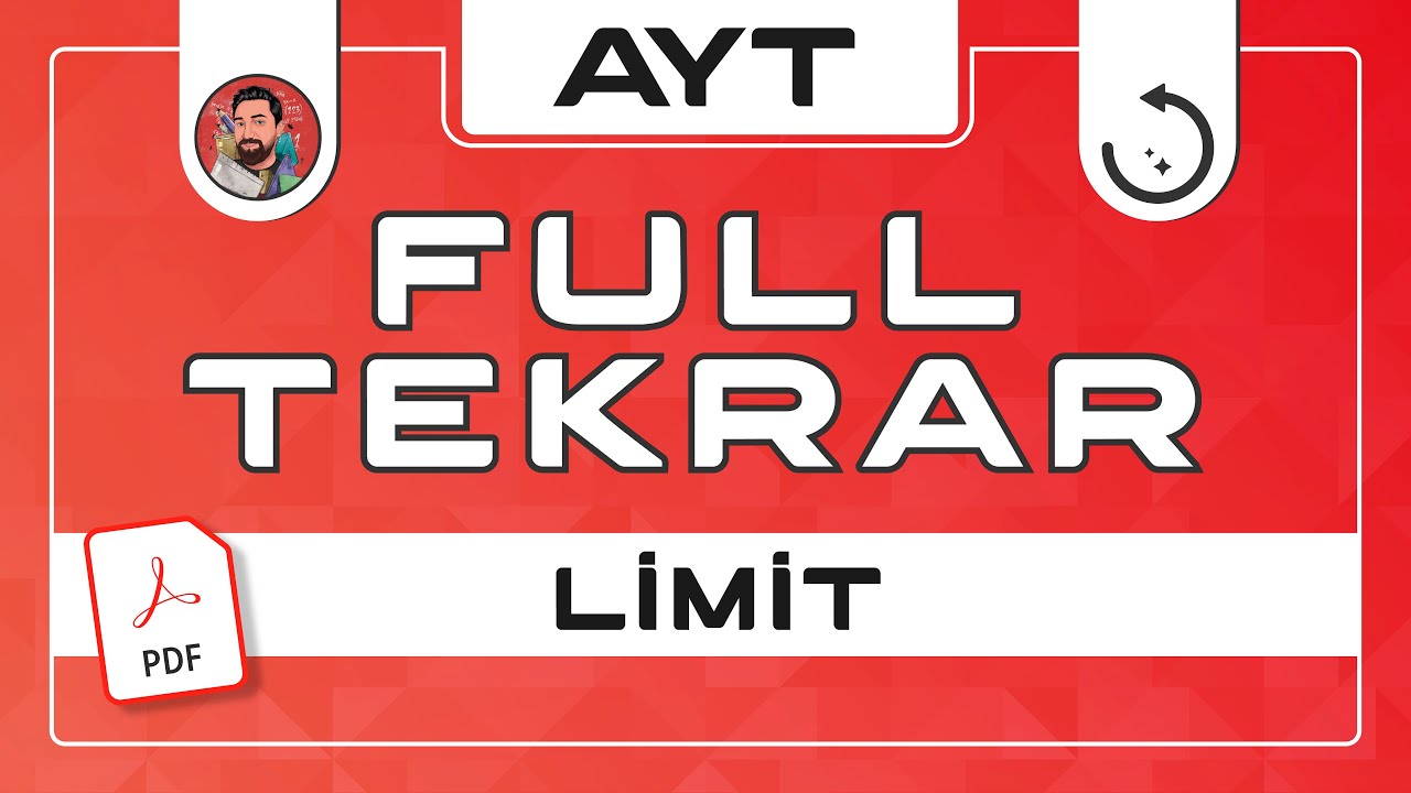 AYT FULL TEKRAR | LİMİT VE SÜREKLİLİK | 2022 | PDF | #merthoca #fulltekrar