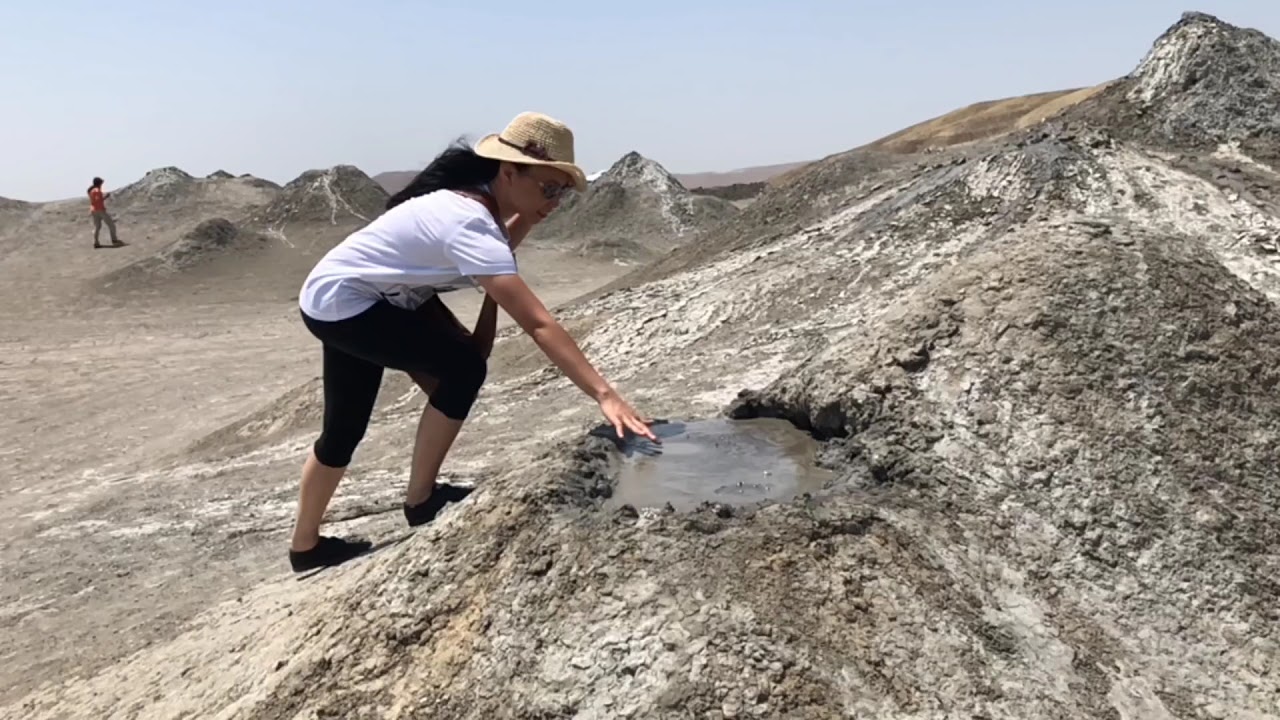 AZERBAIJAN: Qobustan Mud Volcanoes, Mad and Muddy!