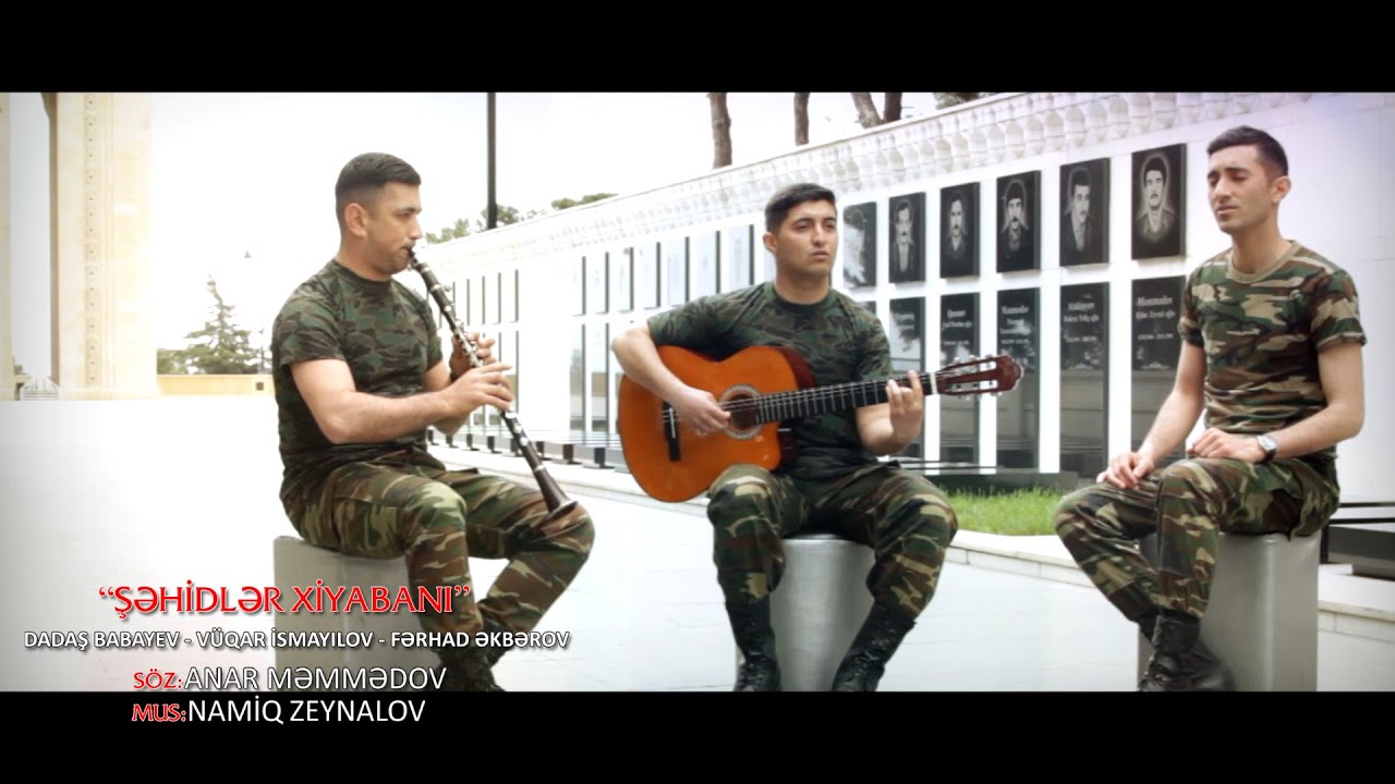 Azerbaycan esgeri - Sehidler Xiyabani Mus Namiq Zeynalov Soz Anar Memmedov