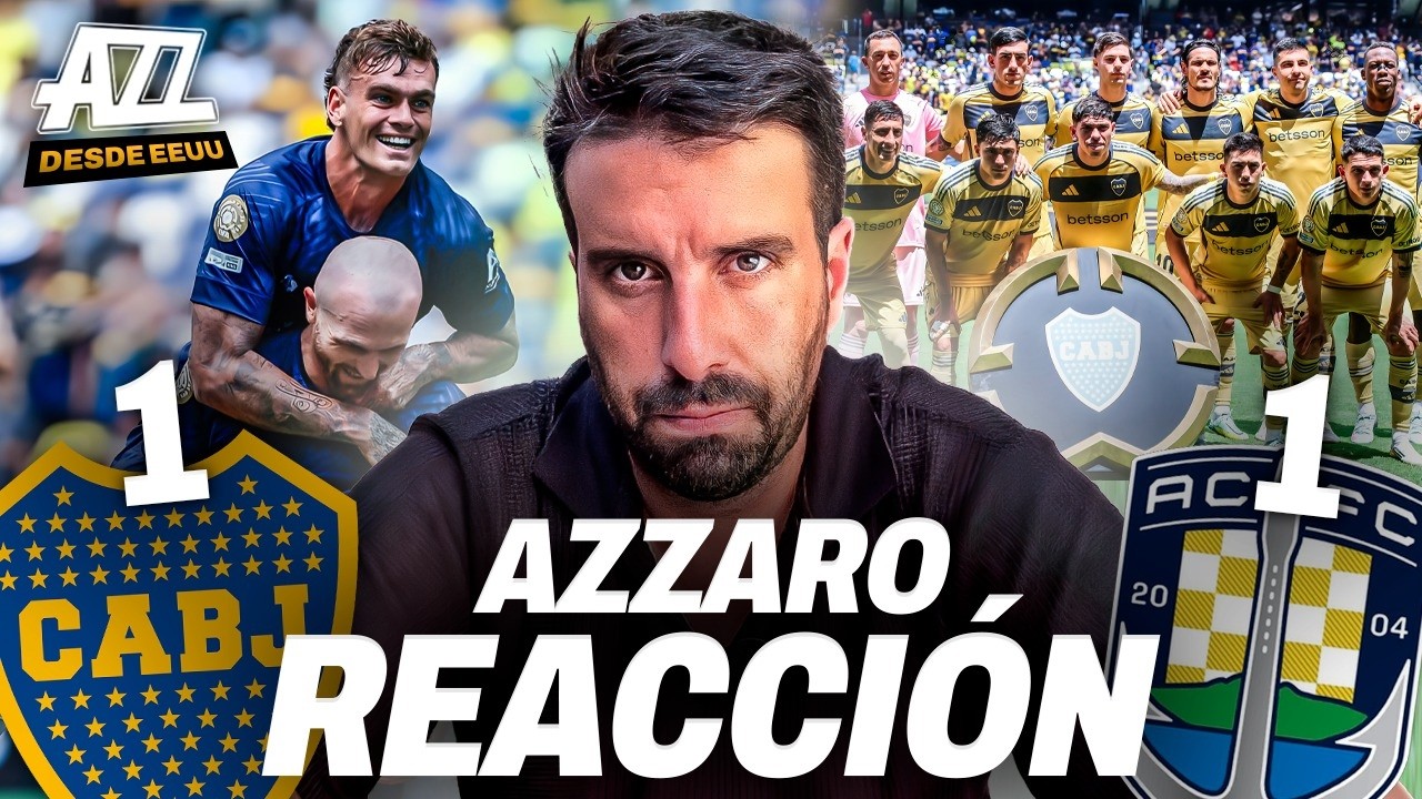 AZZARO REACCIÓN - BOCA DIO LÁSTIMA: EMPATÓ 1-1 CON AUCKLAND Y QUEDÓ ELIMINADO DEL MUNDIAL DE CLUBES