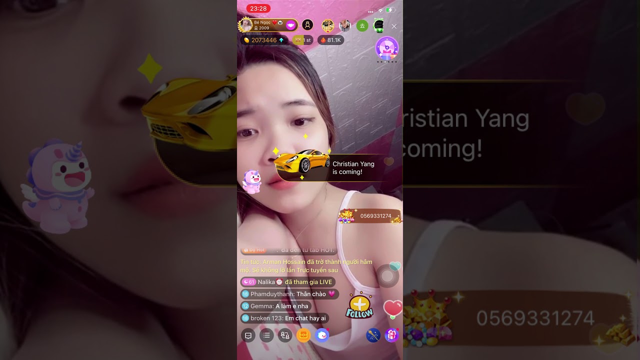 Bé Ngọc BIGO lừa đảo chat Sex 500k.