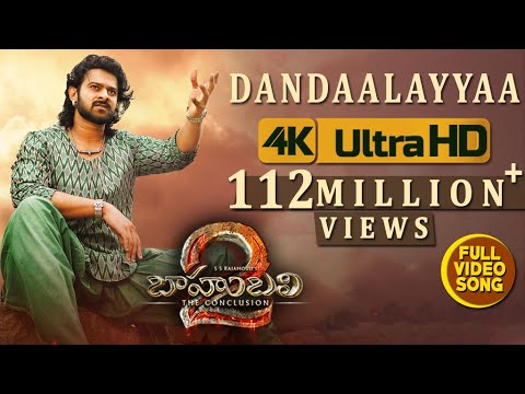Baahubali 2 Video Songs Telugu | Dandaalayyaa Full Video Song | Prabhas,Anushka|Bahubali Video Songs