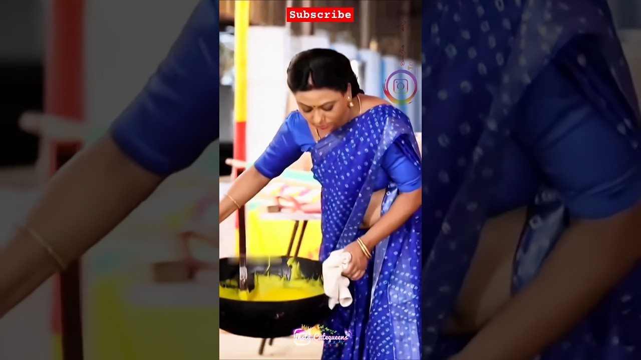 Baakiyalakshmi aunty navel #baakiyalakshmi #baakiyalakshmiseriallatestepisode #serialactresssarees