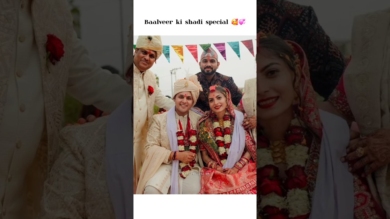Baalveer fame Acter Dev joshi ki shadi reception #devaarti #devjoshi #shortsfeed #shorts