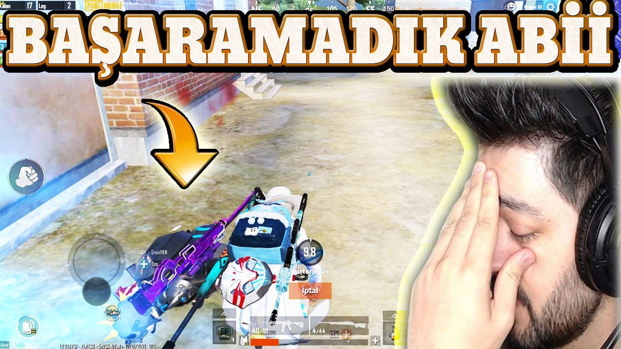 BAŞARAMADIK ABİ ERSİN YEKİN İLE RUNİK GÜÇ !! FURY TEAM PUBG MOBİLE