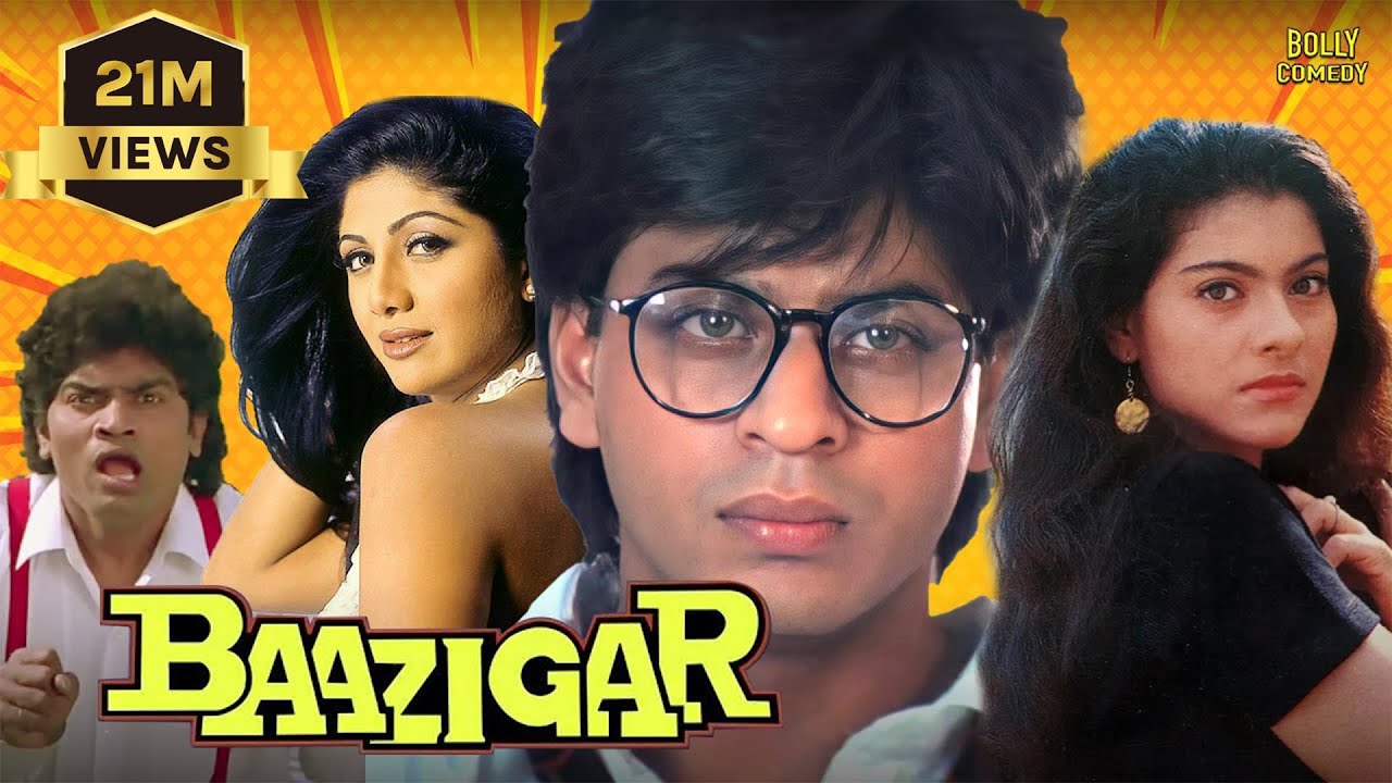 Baazigar Full Movie | Shah Rukh Khan, Kajol, Shilpa Shetty, Johnny Lever | Hindi Movie 2024