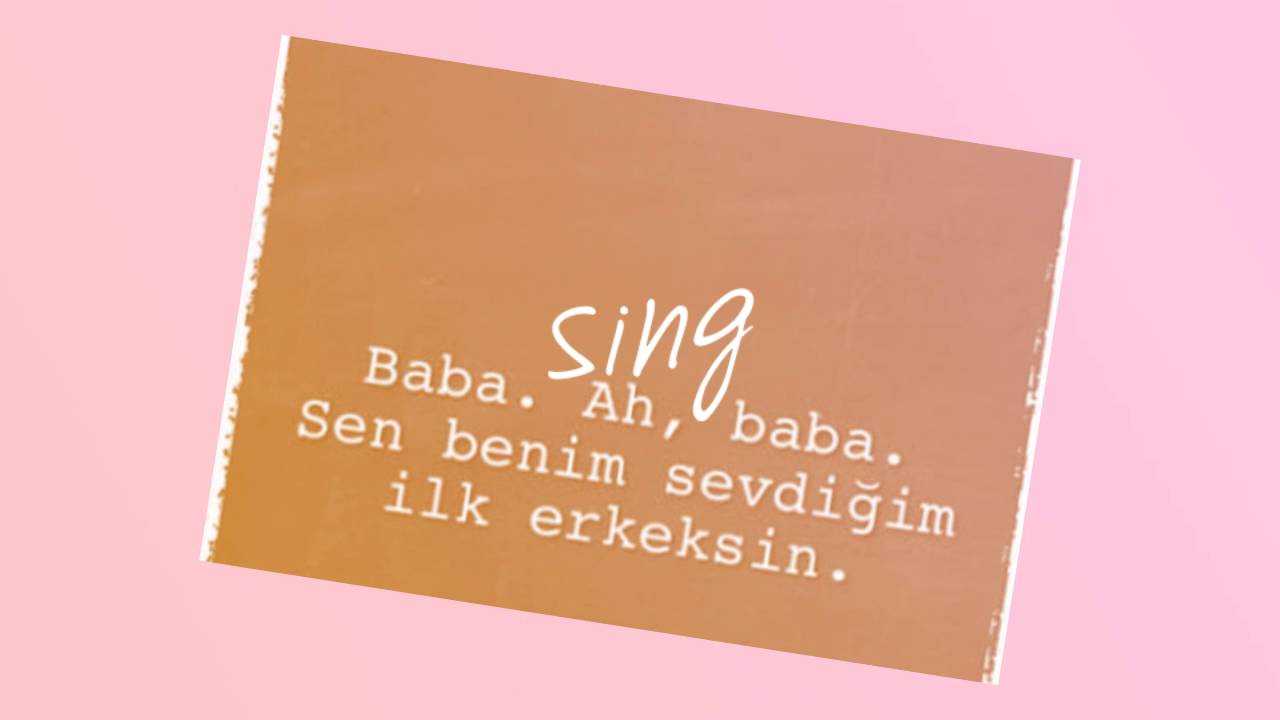 Baba sözleri lısa slayt