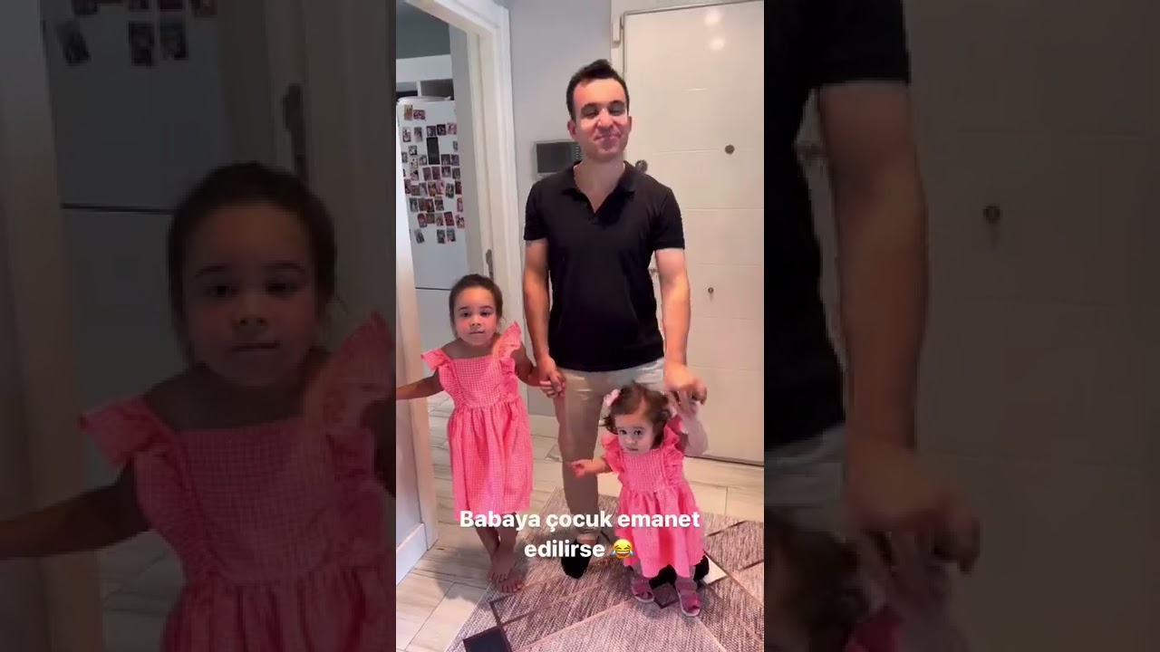 Babaya çocuk emanet edin gözünüz arkada kalmasın 😂 Özlemlinaöz