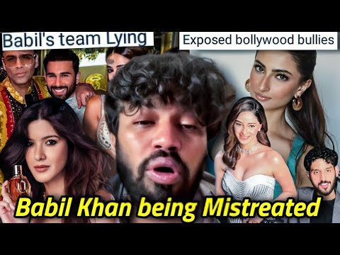 BABIL KHAN CALLS OUT BOLLYWOOD FOR BEING RUDE & ARROAGANT: SHANAYA KAPOOR, ANANYA PANDEY & SIDDHANT