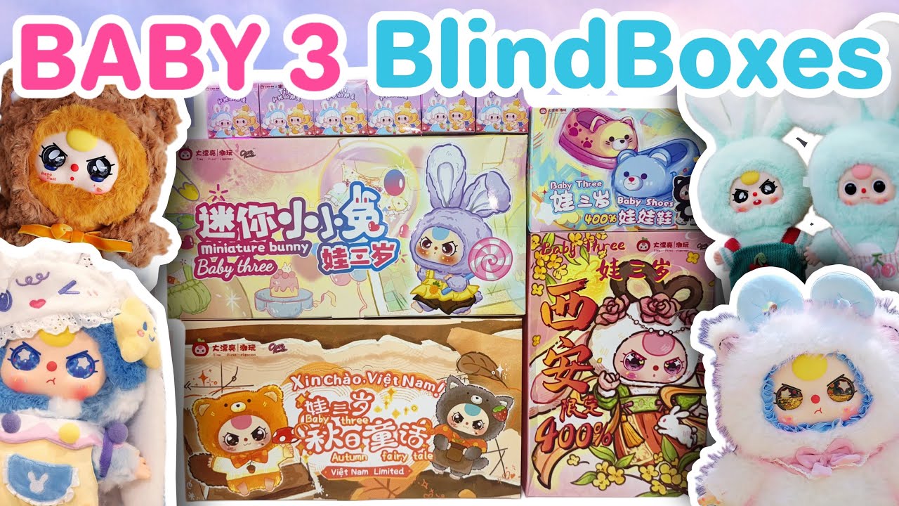 BABY 3 BLIND BOXES!! *♡* SECRET??! LIMITED EDITIONS AND MORE!!
