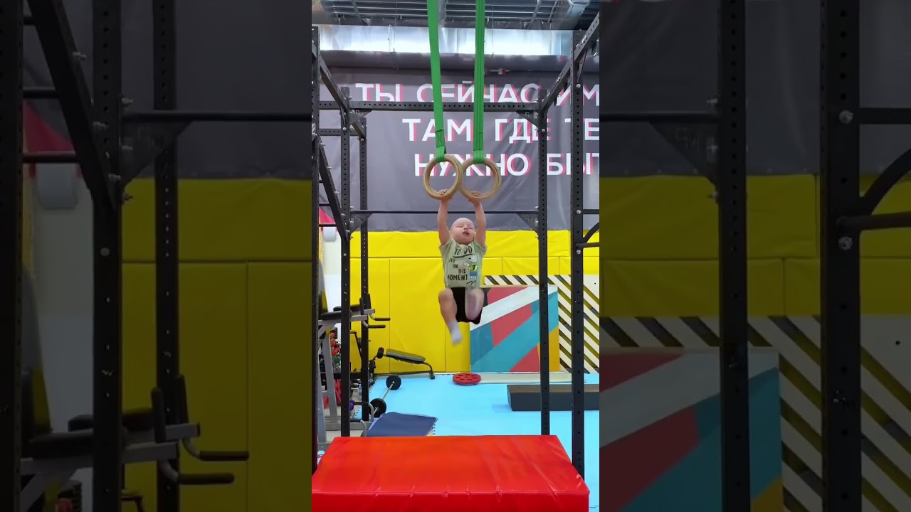 Baby acrobat