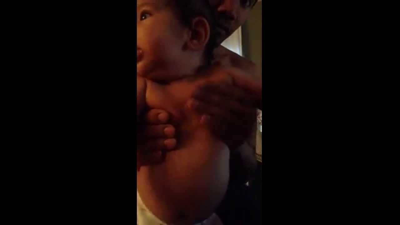 Baby armpit farts