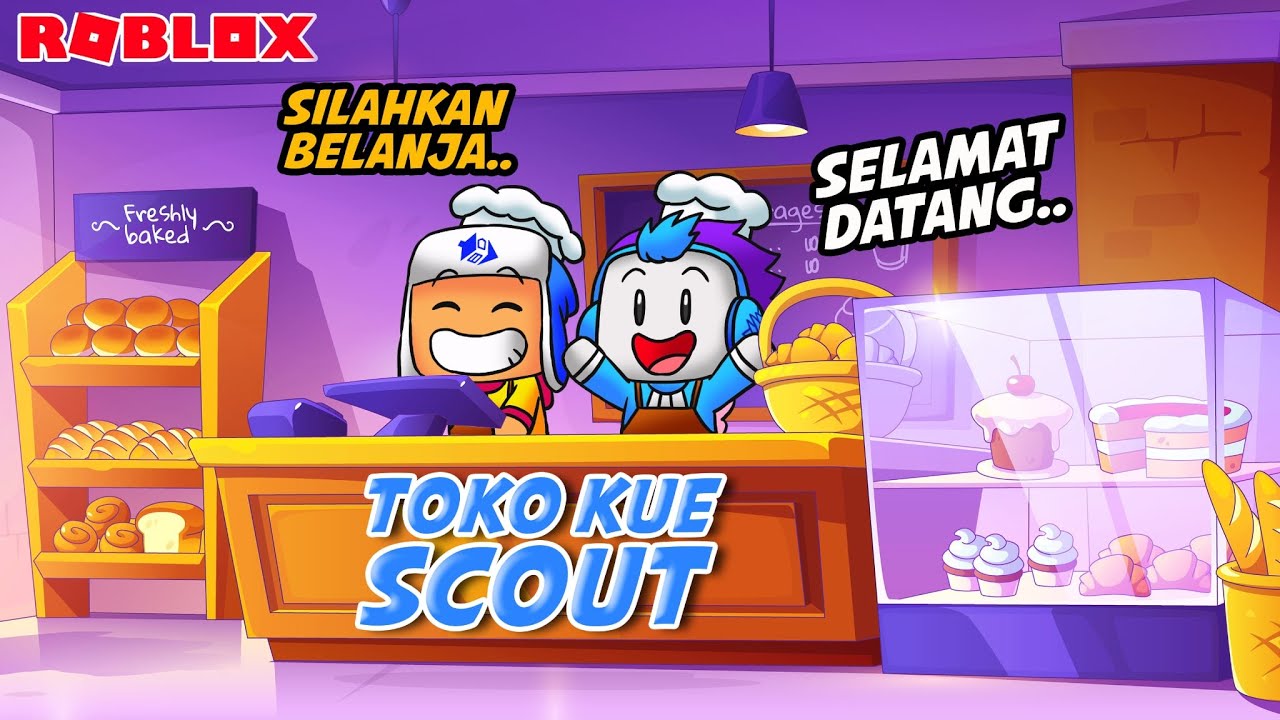 BABY DEL DAN MOCIL MEMBUKA TOKO KUA TERBESAR DAN MEWAH DI ROBLOX!!